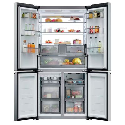 Refrigerador Multidoor TD700 687L Frost Free Duplo Inverter Haier Inox / 220V