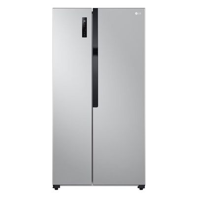 Geladeira LG GC-B187PQA Side by Side 519L Inox Look Frost Free Inverter Inox / 220V