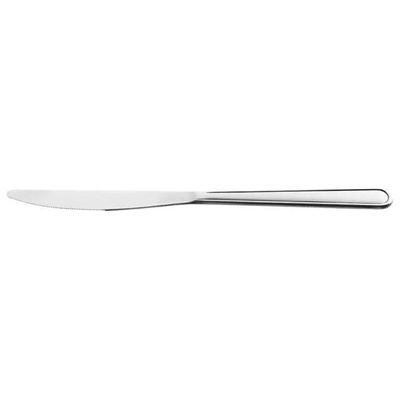 Faca de Sobremesa 12 Peças Modena Aço Inox Polido Brinox Talheres Mesa Posta