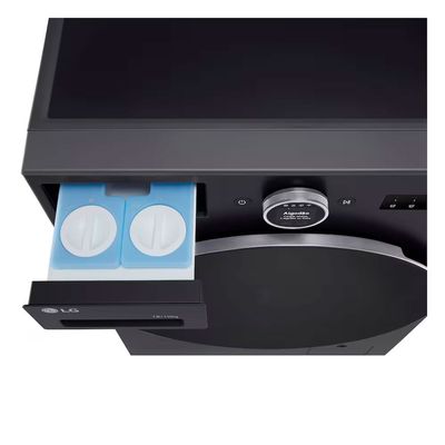 Lava e Seca WD18GNTS6 18kg/10kg AI DD Wi-Fi TurboWash 360° Vapor LG Black Inox / 110V