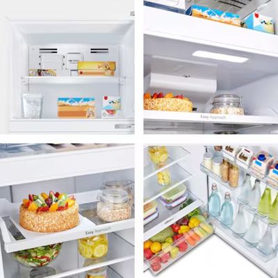 Geladeira Duplex 379L Frost Free Inverter RT375N3EWA1  Hisense Branco / 110V