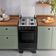 Fogão Mônaco Plus 4 Bocas com Mesa Inox e Acendimento Automático Bivolt Atlas Preto / Bivolt