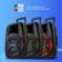 Caixa de Som Amplificada XSound CM-650-N 650W Bluetooth RGB Color Lights Bateria até 9h Mondial Preto / Bivolt