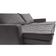 Sofá 3 Lugares Cama InBox Marselha II Retrátil Reclinável com Baú Revestimento Suede Velusoft 180cm Cinza