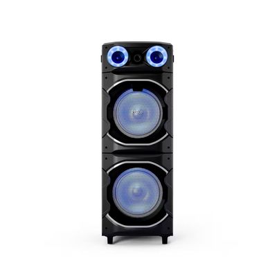 Torre de Som PCX26000 2600W Bluetooth Woofer Duplo 12 Flash Light Philco Preto / Bivolt