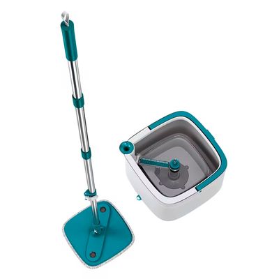 Mop Giratório Água Limpa Flash Limp com Balde e Separação Inteligente Verde