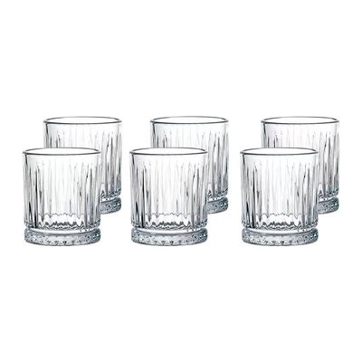 Conjunto de Copos Haus Concept Gala 350ml 6 Peças Vidro Brinox Transparente