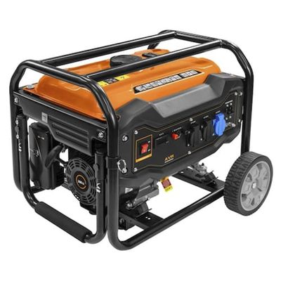 Gerador a Gasolina GGT2200M 2200W AVR Rodas Bivolt Tramontina Laranja / Bivolt