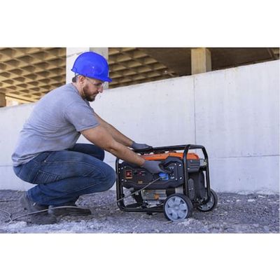 Gerador a Gasolina GGT2200M 2200W AVR Rodas Bivolt Tramontina Laranja / Bivolt