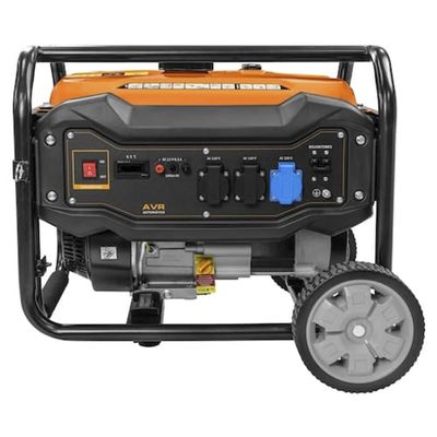 Gerador a Gasolina GGT2200M 2200W AVR Rodas Bivolt Tramontina Laranja / Bivolt