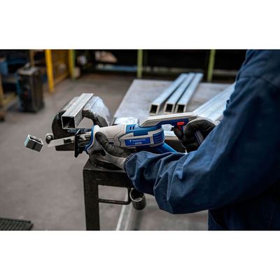 Serra Sabre by TOTAL 20V 2800 rpm Brushless Corte Madeira Metal Tramontina Azul e Cinza