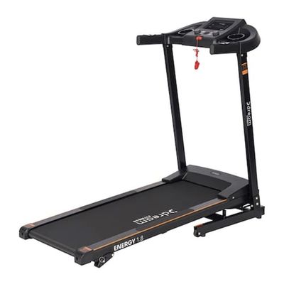 Esteira Eletrônica Dream Energy 1.8 12 Programas Dobrável 110V Preto e Laranja / 110V