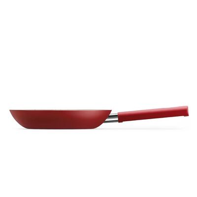 Frigideira Intense 24cm Alumínio Antiaderente Cabo Soft Touch Euro Home Vermelho