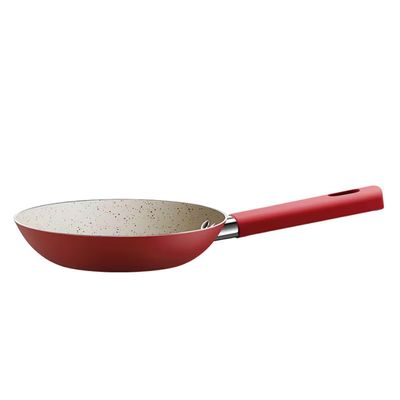 Frigideira Intense 24cm Alumínio Antiaderente Cabo Soft Touch Euro Home Vermelho