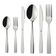 Faqueiro Strauss Flat FQM42F 42 Peças Aço Inox Cabo Decorado Serve 6 Pessoas Euro Home Inox