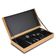 Faqueiro Strauss Flat FQM42F 42 Peças Aço Inox Cabo Decorado Serve 6 Pessoas Euro Home Inox