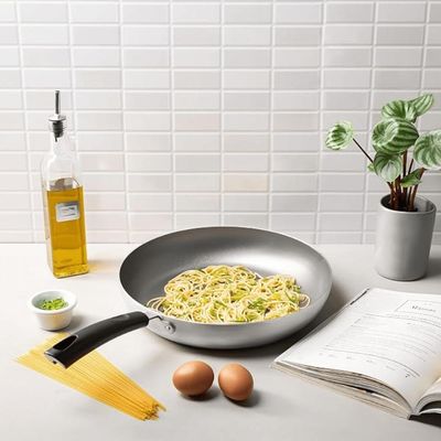 Frigideira Expert Pro Ceramic Life Brinox Antiaderente 24cm 1,6 Litros com Acabamento Escovado