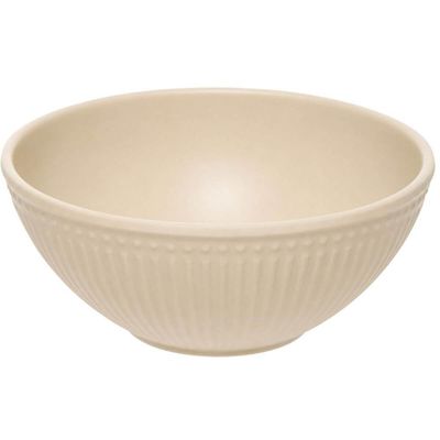 Jogo 36 Bowls Aveline Tigela Restaurante 12cm Bege Melamina Sopas Caldos Sobremesas