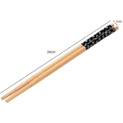 Jogo 40 Pares de Hashis Bambu 24cm Sunflower Lyor Sushi Restaurante Japonês Temakeria