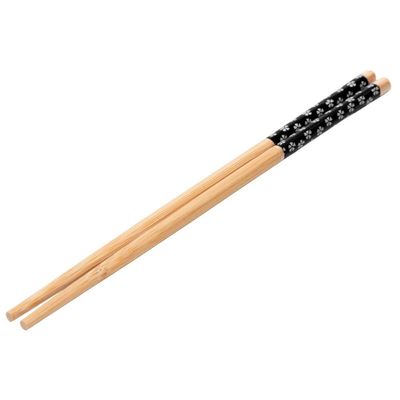 Jogo 40 Pares de Hashis Bambu 24cm Sunflower Lyor Sushi Restaurante Japonês Temakeria