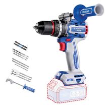 Parafusadeira Furadeira de Impacto by TOTAL 20V Brushless 96