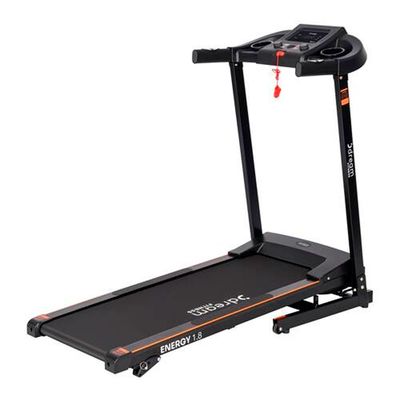 Esteira Eletrônica Energy 1.8 12 Programas Dobrável Dream Laranja e Preto / 220V