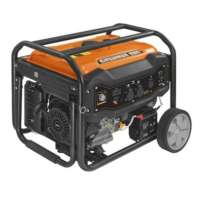 Gerador a Gasolina GGT6000E 5500W AVR Rodas Bivolt Tramontina Laranja e Preto n/a / Bivolt