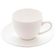 Jogo 12 Xícaras 100ml com Pires Porcelana Branca Clean Lyor Chá Café Mesa Posta Padaria Cafeteria