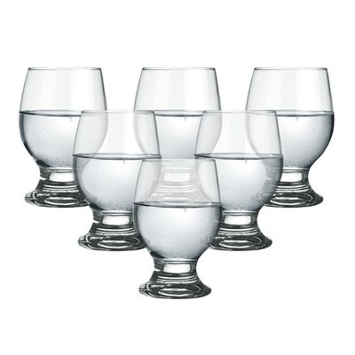 Kit 6 Taças para Água 250ml Nadir Paulista