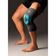 Joelheira PRO Knit 3D Cinza com Azul Turquesa N1 Sport G