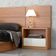 Mesa de Cabeceira em MDF 67 cm com 1 Gaveta TW140 Freijó/Off White Dalla Costa
