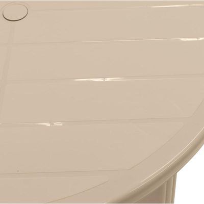 Mesa Tramontina Cassino 90 cm em Polipropileno Areia