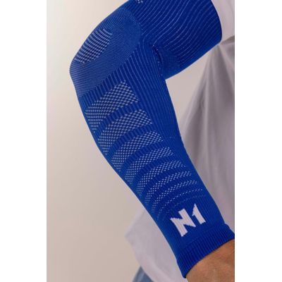 Protetor De Braço Azul M Licenciado Cruzeiro Conforto E Resistência Uso Diário N1 Sport