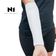 Protetor de Antebraço Spry Tamanho M N1 Sport Branco KNIT 3D Compressão 15/25 mmHg Estabilidade