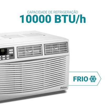 Ar-Condicionado Philco Janela 10000BTUs Frio PAJ10FH 127V