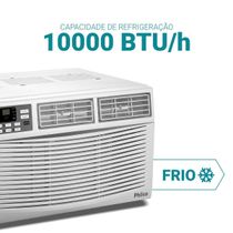 Ar-Condicionado Philco Janela 10000BTUs Frio PAJ10FH
