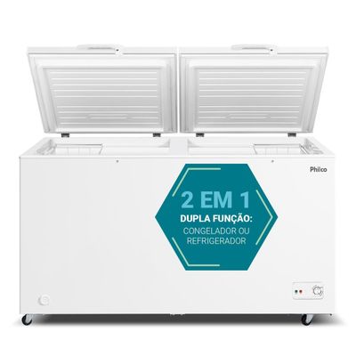 Freezer Horizontal Philco 2 em 1 500L PFH520B 220V
