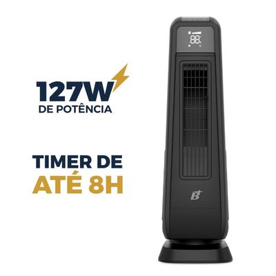 Ventilador Torre Britânia Painel Touch 127W BVT91A 220V