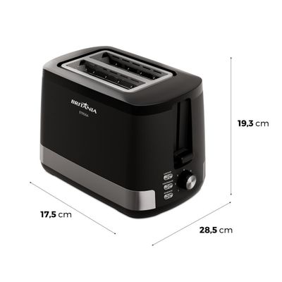 Torradeira Britânia 7 Níveis 800W BTR06A 220V