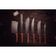 Faca para Carne Tramontina Churrasco Black Aço Inox Escurecido e Cabo de Madeira 10"