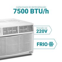Ar-Condicionado Philco Janela 7500BTUs Frio PAJ7FA