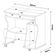 Mesa para Computador Cem Pinho e Off White