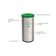 Lixeira Inox Tramontina Piemonte 40 Litros Acetinado Tampa Basculante Verde