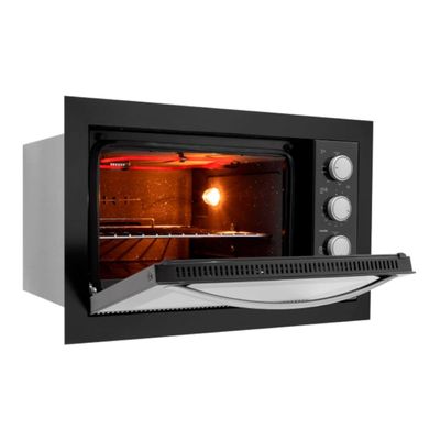 Forno Elétrico de Embutir Fischer Fit Line 48 litros 220V