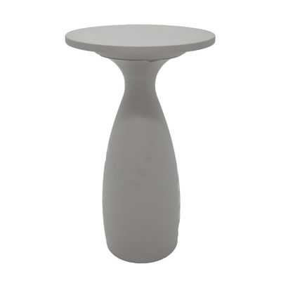 Mesa Tramontina Flut Alta em Polietileno Concreto 65x110 cm