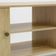 Rack Estante para TV Curve 2 Portas 150cm Mel Marrom Movelbento