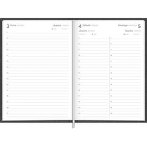 Agenda Executiva Costurada Capa Dura Milano 2025  - 12,3x16,6cm - Tilibra