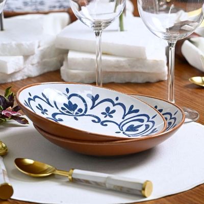 Prato Fundo Porto Brasil Ceramica 20cm Cozinha Gourmet Coup Stoneware Coimbra