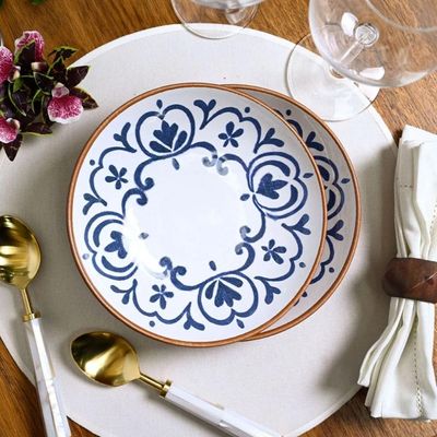 Prato Fundo Porto Brasil Ceramica 20cm Cozinha Gourmet Coup Stoneware Coimbra