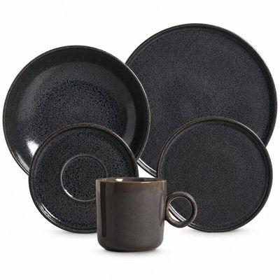 Aparelho de Jantar 30 Peças Cerâmica Porto Brasil Basic Dove